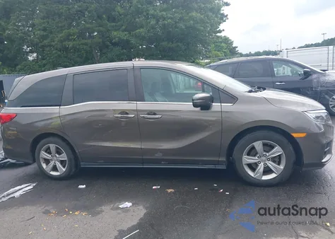 2018 Honda Odyssey Ex-L из США, поврежденный, VIN 5FNRL6H78JB090908